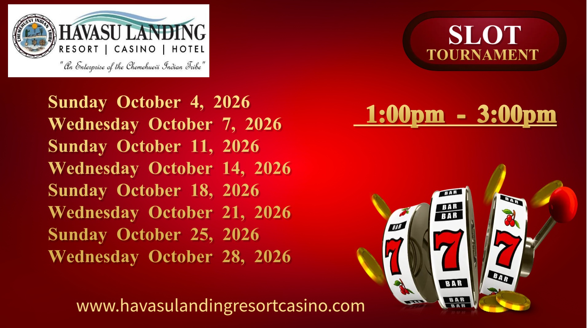 October Slots Wide Kiosk & TV